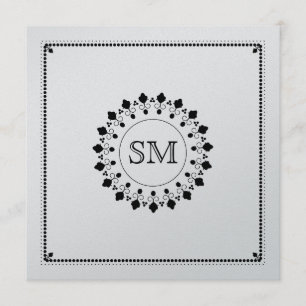 verzierte Hochzeit des Islamischen Islam Einladung