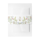 Verzierte Hochzeit von Grace Pastel Blush Einladungsbanderole (Vorderseite Beispiel)