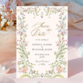 Verzierte Hochzeit von Grace Pastel Blush Save The Date