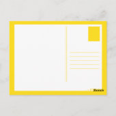 verzierte Honigbiene Postkarte (Rückseite)