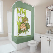 Verzierte Hornfrosche Duschvorhang (Beispiel)