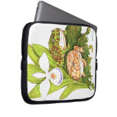 Verzierte Hornfrosche Laptopschutzhülle (Vorne Rechts)