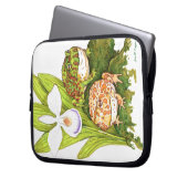 Verzierte Hornfrosche Laptopschutzhülle (Vorderseite Links)