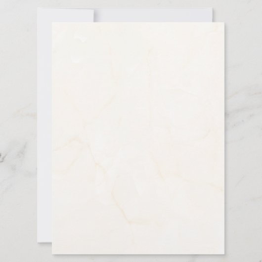 Verzierte islamische Goldhochzeit Einladung (Rückseite)