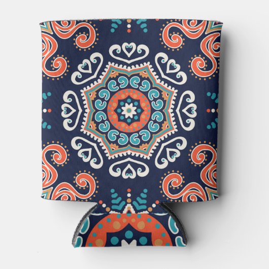 Verzierte islamische Vintage Elemente Dosenkühler (Vorderseite)