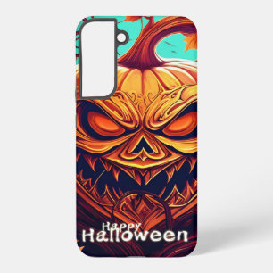 Verzierte Jack-o-Lantern-Gedrehter-Zweig-Halloween Samsung Galaxy Hülle