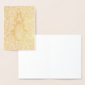 Verzierte Käferspitze I Folienkarte (Anzeige)