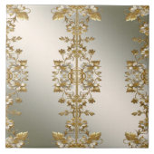 Verzierte Keramik Tile Fliese (Vorderseite)