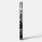 Verzierte Lila Kristallkugel- und Hexenkunstwaren Case-Mate iPhone Hülle (Rückseite / Links)