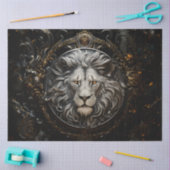 Verzierte Lion Seidenpapier (Basteln)