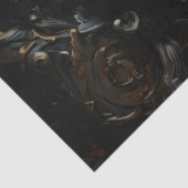 Verzierte Lion Seidenpapier (Ausschnitt)