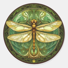 Verzierte Lippenstift Runder Aufkleber