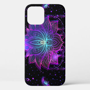 Verzierte Lotus-Blume Nahtloses Symbol Case-Mate iPhone Hülle
