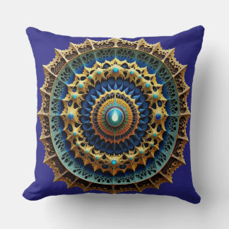 Verzierte Mandala Boho Dekoration 2 Kissen