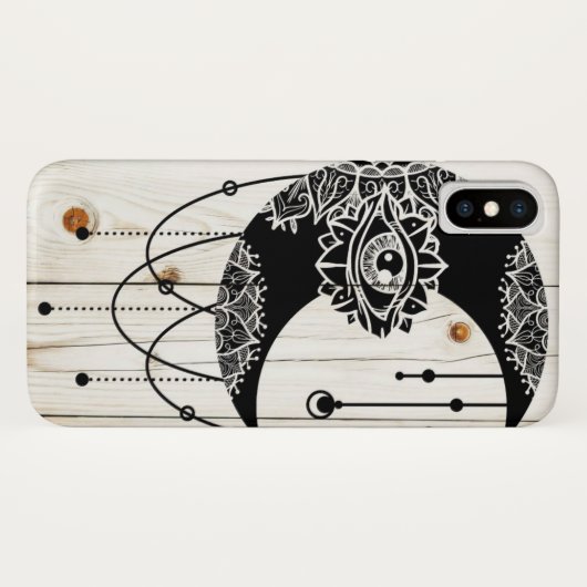 Verzierte Mandala-Bretter Case-Mate iPhone Hülle (Rückseite (Horizontal))