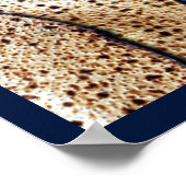 Verzierte Matzah Plate Poster (Ecke)