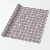 Verzierte Mauve Tile Muster Geschenkwrap Geschenkpapier (Ungerollt)