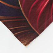 "Verzierte Meerjungenskales - Lebensfreude an der Fleecedecke (Ecke)