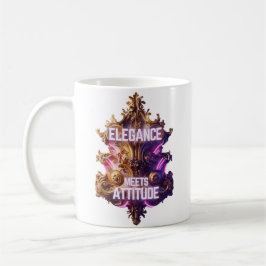 Verzierte Opulenz - Elegante Begegnung Höhenlage Kaffeetasse