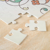 Verzierte östliche Grenzkomponente. Puzzle (Seite)