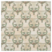 Verzierte Patina Harps über Tan Stoff (Muster)