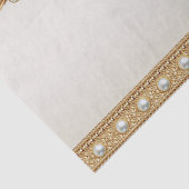 Verzierte Perlen - Tissue Paper Seidenpapier (Detail)