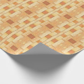 Verzierte Printwerbung Geschenkpapier (Ecke)