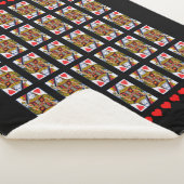 Verzierte Queen Playing Cards Sherpadecke (3/4)