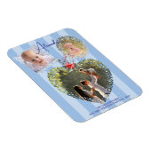 Verzierte Rahmen 3 Foto 1 Weihnachtskalender KARTE Magnet (Rechte Seite)