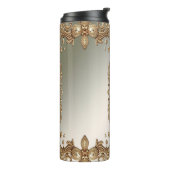 Verzierte Rahmen-Wärmeleiter Thermosbecher (Nach links gedreht)