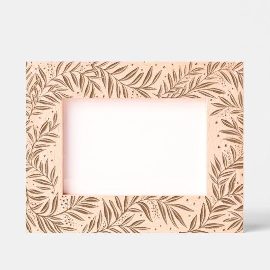 Verzierte Reben dekorativ Botanisch Geätzte Rahmen (Vorderseite)