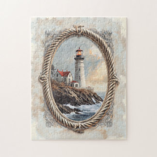 Verzierte Rope Border Art Puzzle