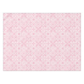 Verzierte rosa Fliesen Tischdecke (Vorderseite (Horizontal))