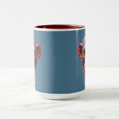Verzierte Schimpansenmaske Tasse (Zentrum)