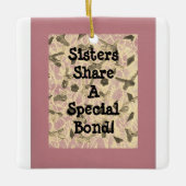 Verzierte Schubladenhalle Keramikornament (Vorderseite)