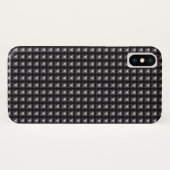 Verzierte Stahlbeschaffenheit Case-Mate iPhone Hülle (Rückseite (Horizontal))