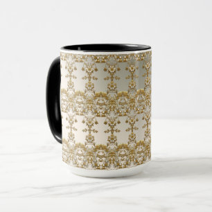 Verzierte Tasse von White Floral Gold