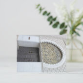 Verzierte Tür Postkarte (Stehend Vorderseite)