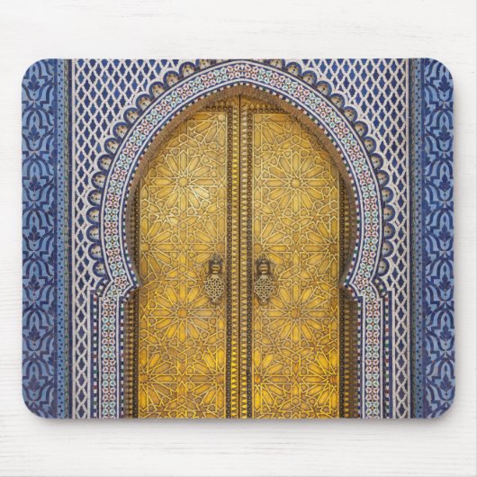 Verzierte Türen des Königspalastes Mousepad (Vorne)