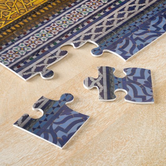 Verzierte Türen des Königspalastes Puzzle (Seite)