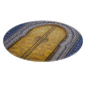 Verzierte Türen des Königspalastes Schneidebrett (Ecke)