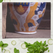 Verzierte Vase Gubbio Umbria Italien Poster Foto B Geschirrtuch (Gefaltet)