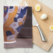 Verzierte Vase Gubbio Umbria Italien Poster Foto B Geschirrtuch (Viertel Falte)