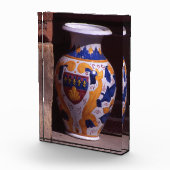 Verzierte Vase Gubbio Umbria Italien Poster Fotoblock (Rechts)