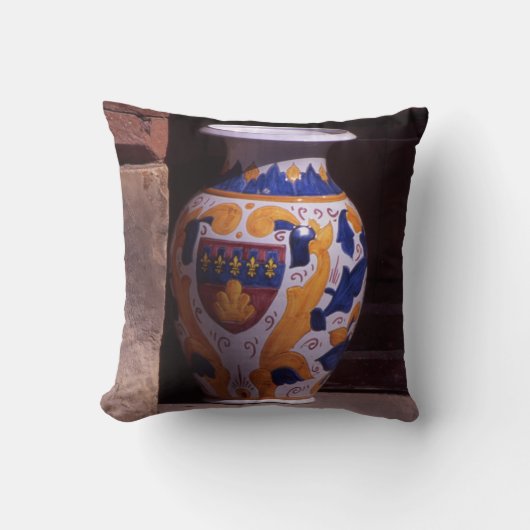 Verzierte Vase Gubbio Umbria Italien Poster Plaque Kissen (Vorderseite)