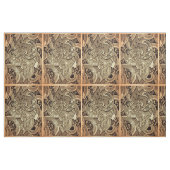 Verzierte Viktorianische Blechblende Stoff (Yard (91,4 cm))