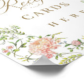 Verzierte Viktorianische Gratiskarten Poster (Ecke)