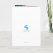 Verzierte Viktorianische Weihnachten (Rückseite)