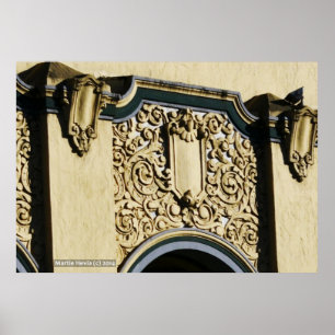 Verzierte Wall Art Poster