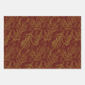 Verzierte Weihnachten Geschenkpapier Set (Vorderseite 2)